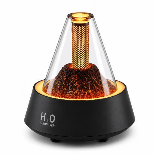 80ml Volcano Fog Ultrasonic Aroma Diffuser and Humidifier with Automatic Function